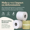 Betterway Bamboo Toilet Paper 3 PLY Eco Friendly, Sustainable Toilet