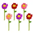 thumbnail image 1 of Peluches Mayoreo 6pz Flor Flores Colors Premium Pelucheria, 1 of 4