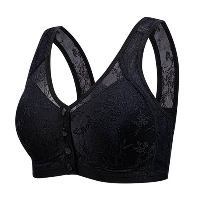 Breathable Underwear for Women Large Size Thin Non Rim Wireless Bra Daily Wear Polyester Hand Wash 1Pc
