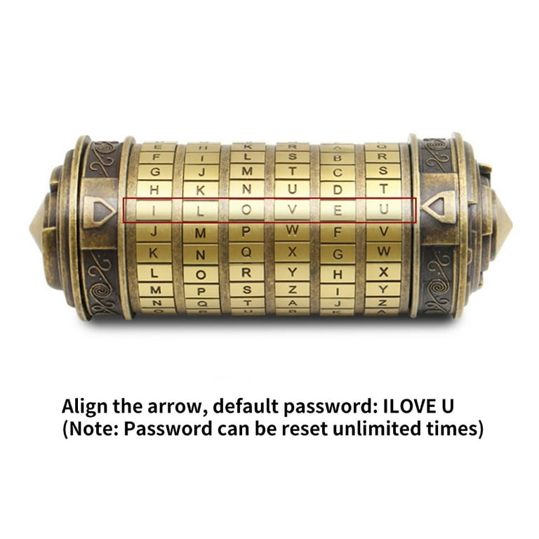 Valentine's Gift Challenging Puzzle Box with Secret Compartments