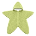 thumbnail image 3 of Baby Starfish Newborn Onesie, Soft Thick Imitation Fleece Winter Romper, Infant Warm Footie Jumpsuit and Swaddle Wrap (Army Green,Size:3M), 3 of 10