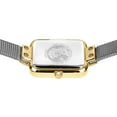thumbnail image 4 of BERING Women's Petite Square Classic Two-Tone Stainless Milanese Strap Watch 14520-010, 4 of 4
