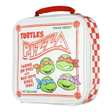 TMNT Lunch Box Nickelodeon Teenage Mutant Ninja Turtles Oven Fresh Turtles Pizza Box Lunch Bag Tote