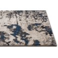 thumbnail image 3 of Well Woven Luxbury Supurasshu Modern Distressed Abstract Blue 2'3" x 7'3" Runner Rug, 3 of 6