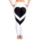 thumbnail image 2 of Leggings de yoga de corazón para mujer de talla grande, pantalones de retales, mallas delgadas, mallas deportivas para correr, pantalones de jogging de gimnasio, cintura alta Monstrate FS6738-05, 2 of 3