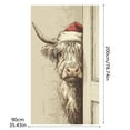 thumbnail image 2 of Decorative Tapestry Holiday Party Door Curtain Sign for Events and Celebrations, 2 of 5