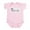 Petal Pink, variant on CafePress - Turtle Girl Infant Bodysuit - Baby Light Bodysuit, Size Newborn - 24 Months