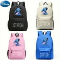 DisneyStitch Pattern Backpack Adorable Kawaii Design for School
