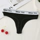 thumbnail image 1 of Ropa interior sexy de mujer de cintura baja, ropa interior de algodón para mujer, tanga para mujer, pantalones T sin costuras para mujer, 1 of 6