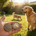 thumbnail image 5 of Commemorative Loyal Dog Adoption Keepsake Token With Velvet Bag, Collector Gift For Pet Owners, Tribute To Devotion And Memories, High Detail Craft, Unique Present For Adoption Anniversary, 5 of 7
