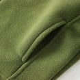 thumbnail image 7 of Baby Days Clearance!Polar Fleece Jacket for Boys Girls Long Sleeve Winter Warm Zip Up Outerwear Coat 3T 4T 5T 6T 7T 8T 9T Thick Kids Clothing Green 5 Years, 7 of 7