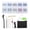 White/Pink - EU Plug, variant on BIMZUC Hotfix Applicator Set, Jewel Setter Tool Kit for DIY Crafts Leather Clothes with Rhinestones Tweezers Brush, EU Plug White/Pink (8.66 in / 22 cm)