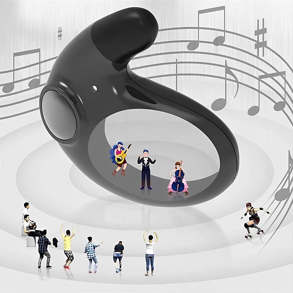 Invisible Sleep Wireless Earphone Ipx5 Waterproof, True Wireless Earbuds Sense-Free to Wear Bluetooth 5.3 Headphones Touch Control with Wireless Charging Case