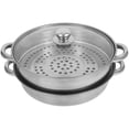 thumbnail image 3 of ColoMX Vaporera de acero inoxidable (1 unidad). Práctica olla de vapor para uso doméstico., 3 of 7