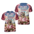 thumbnail image 3 of My Dog Is My Valentine Cute Belgian Malinois in Gift Box All Over Print 3D Shirt Unisex Merch Sheepdog Dog Lover Gifts - 3006, 3 of 6