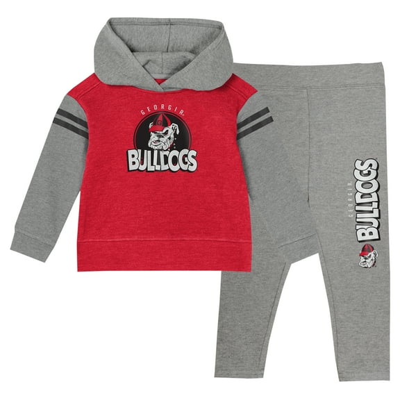 Girls Preschool Red Georgia Bulldogs Preschool Clubhouse Pullover Hoodie & Legging Set