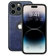 thumbnail image 3 of Elegant Choise Case for iPhone 14 Pro Max/14 Pro/14 Plus/14 PU Leather Protective Phone Cover, Blue, 3 of 13