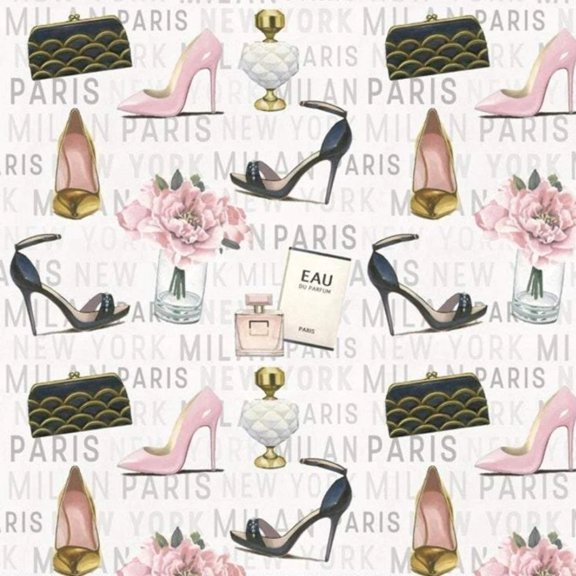 Handmade Sheets or Pillow Cover Glamour Paris White