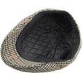 thumbnail image 6 of Plaid Wool Blend Newsboy Gatsby Ivy Hat Golf Driver Ascot, 6 of 6