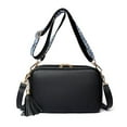 thumbnail image 2 of Fashion Satchels Bag Solid Color Sling Shoulder Purse Square for Shopping Travel, 2 of 6