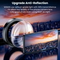 thumbnail image 5 of for Samsung Galaxy Z Flip 7 Tempered Glass Camera Lens Protector, Luxury Slim Fit Anti-Scrach Anti-Fingerprint Anti-drop Dust-proof Lens Film for Samsung Galaxy Z Flip 7, Black, 5 of 5