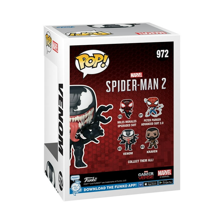 Funko Pop! Games: Spider-Man 2- Venom Vinyl Figure #972 - Walmart.com