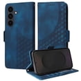 thumbnail image 5 of Funda GANGXUN para Samsung Galaxy S25 FE con diseño acolchado elegante, cuero PU, protección total y ajuste preciso, 5 of 5