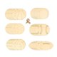 thumbnail image 5 of Rodajas de madera sin terminar, etiquetas de adornos colgantes de madera, proyectos de manualidades DIY, suministros para fiestas, temas deportivos,, 5 of 9