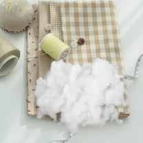 OUNONA 1 Pack 125g White Cotton Stuffing Pillow Filling Polyester Fill Cushion Stuffing Plushies Material for DIY Sewing Projects Handmade Toys