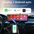 thumbnail image 5 of 14.9 inch Android 13 Car Radio For BMW 5 Series E60 E61 2003-2010 CCC CIC EVO Multimedia Player Stereo CarPlay Auto GPS Navigation 4G BT, 5 of 9