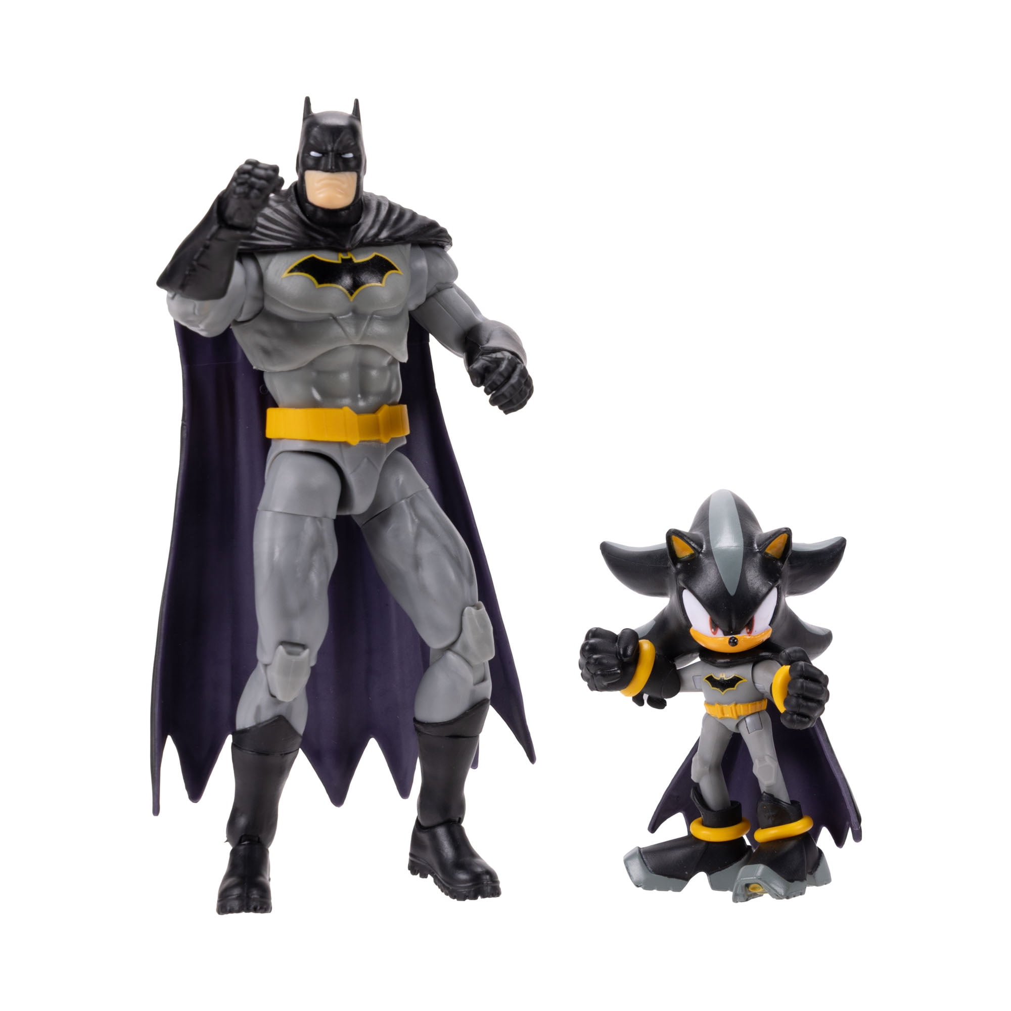 Sonic X DC Action Figure Multipack - 2.5 inch Shadow and 5 inch Batman