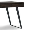 thumbnail image 5 of SIMPLIHOME Lowry SOLID WOOD and Metal Modern Industrial 54 inch Wide Home Office Desk, Writing Table, Workstation, Study Table Furniture in Distressed Golden Wheat with 2 Drawerss, 5 of 5