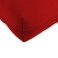 thumbnail image 3 of Jordan Manufacturing Sunbrella 18" x 18" Canvas Logo Red Solid Square Tufted Contoured Outdoor Wicker Seat Cushion (2 Pack), 3 of 9