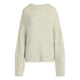 thumbnail image 6 of Scoop Women's Tinsel Knit Tunic Sweater with Long Sleeves, Midweight, Sizes, XS-XXL, 6 of 6