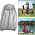 thumbnail image 3 of LJNYFDC Polyester Head Net Fishing Head Net Breathable Fine Mesh Flying Insect Protection Suitable for Men and Women Outdoor Activities Hiking Camping Climbing Face Netting, 3 of 6