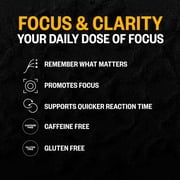 ONNIT Alpha BRAIN Premium Nootropic Brain Health Supplement, Memory and Focus Support, 14 Ct