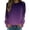 Purple, variant on Vedolay Cute Tops Womenâs Basic Solid Oversized Long Pullover Hoodie Sweatshirt,Black S