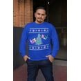 thumbnail image 3 of Old Glory Mens Mermaid Tree Ugly Christmas Sweater Long Sleeve T Shirt, 3 of 6