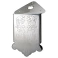 thumbnail image 2 of lionlar Mandolin Tailpiece Bridge Tail Flower Pattern Metal 47x48, 2 of 7