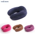 thumbnail image 2 of Portable U Type Memory Foam Neck Pillow for Outdoor Travel, 2 of 6