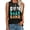 Black, variant on Summer Womens Tank Tops Sleeveless Graphic Print Shirts for Women Casual Side Slit Tunic Tops