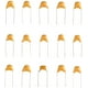 thumbnail image 3 of 450 pcs 50V 10pF-100nF Condensador monolítico - Condensador cerámico multimonolítico (Amarillo) Xemadio YQ-0371, 3 of 7