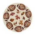 thumbnail image 1 of Wdhugt Ensemble de Table Rond Saisonnier pour Décorations d'Automne 13.98 X 13.98 X 0.197 Pouces Matériau Polyester Multicolore 1 Pce Thème Automne pour Tables de Maison et Ambiances de l'Action de Grâce, 1 of 6