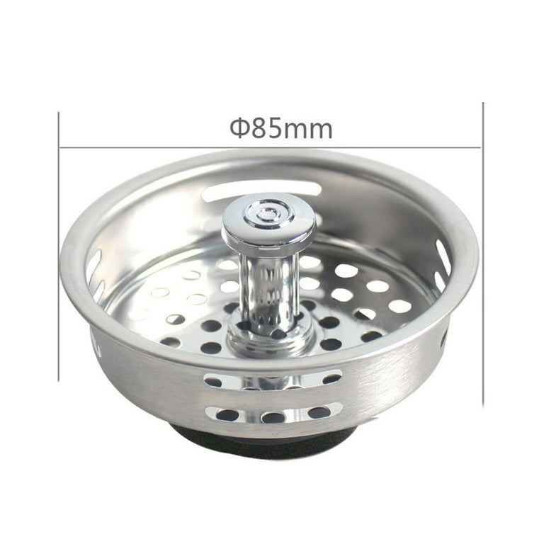 Kitchen Sink Stainless Sink Strainer With Handle Premium Stainless Steel Sink  Garbage Disposal Stopper Mesh Basket Drain Filter From Dianz, $0.82