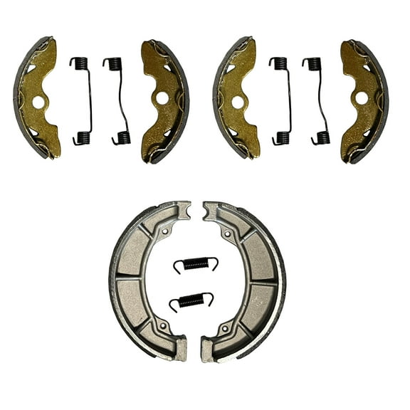 Factory Spec, Front & Rear Brake Shoes for Honda FourTrax 200 TRX200SX, TRX200D Type II & TRX200