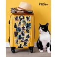 thumbnail image 3 of MiStar 100 PCS Black Cat Stickers, 3.15" Cat Stickers Pack, Aesthetic Vinyl Waterproof Stickers for Water Bottles Laptop Phone Case Luggage Car, Black Cat Decor Decal for Halloween, 3 of 8