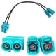 thumbnail image 2 of Cable Adaptador de Antena Convertidor de Conector de Enchufe Fakra Doble para Unidad Principal de Reproductor de Radio para para, 2 of 5