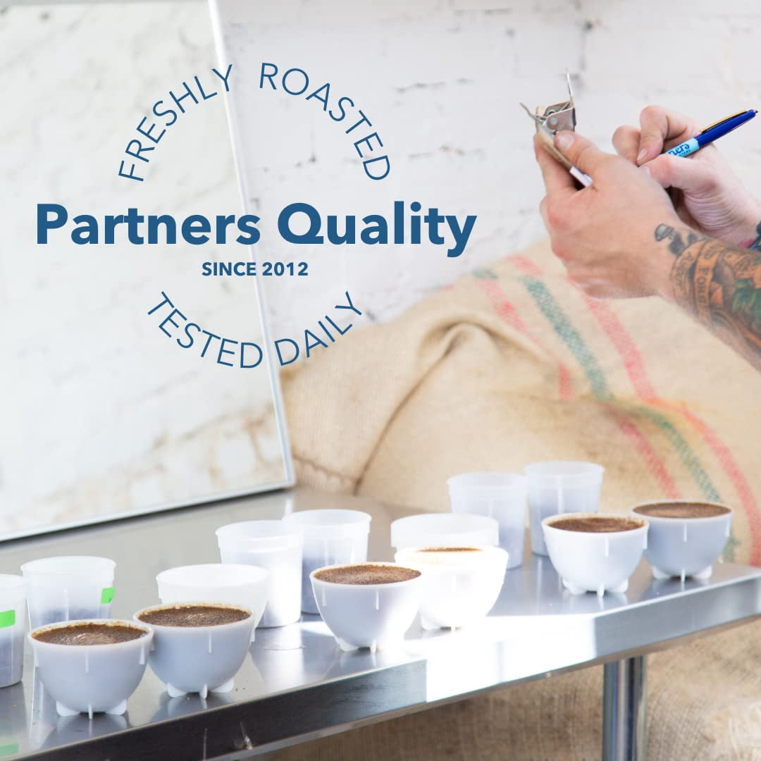Partners Coffee, EL Ramo - 12 Ounce | Whole Bean Coffee | Light Roast | Moderate Acidity | Notes of Peach and Fresh Cream | Try Drip Coffee, Chemex, or Pourover Brew Methods.