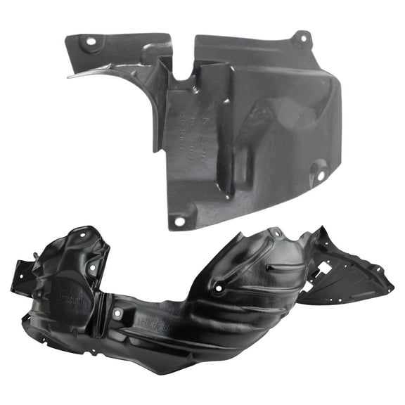 TRQ Inner Fender Liner Set Fits Select 2014-2018 Mazda 3 MA1249145 MA1250115