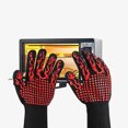 thumbnail image 5 of Guantes para barbacoa, resistentes al calor, guantes de horno de silicona resistentes al fuego con aislamiento para cocinar, asar a la parrilla Ofspeizc CPB-US-DYP262-1, 5 of 5